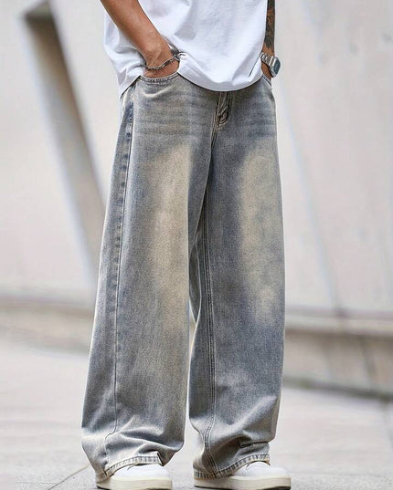 Urban Mist Washed Baggy Fir Jeans