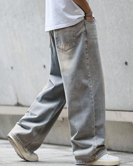 Urban Mist Washed Baggy Fir Jeans