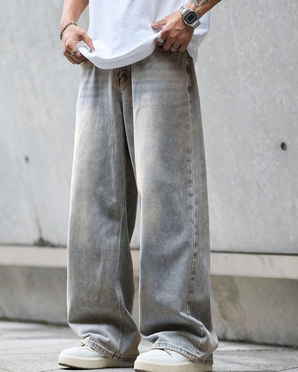 Urban Mist Washed Baggy Fir Jeans