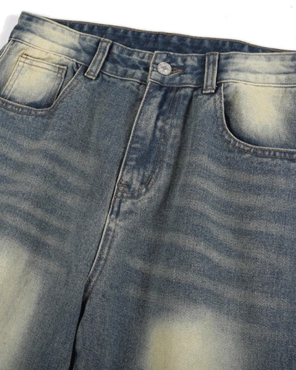 Storm Fade Blue Baggy Fit Jeans