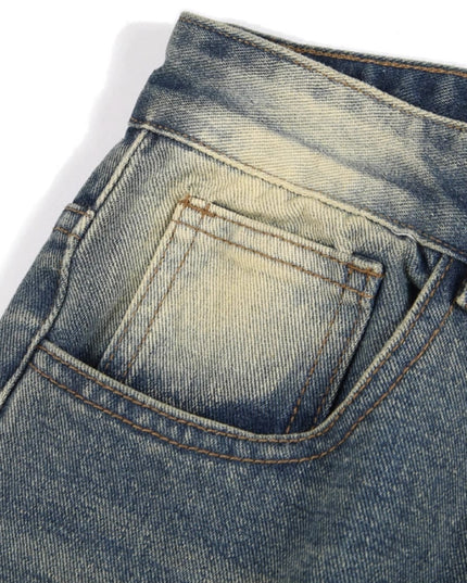 Storm Fade Blue Baggy Fit Jeans